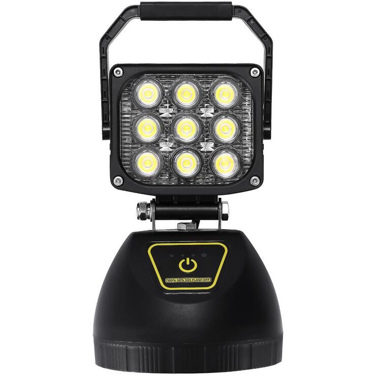 Portable Rechargeable LED Scene/Area Work Light W/Heavy Duty Magnetic Base