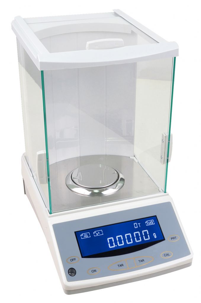 0.1mg Laboratory Balance With Lcd Display Internal Calibration