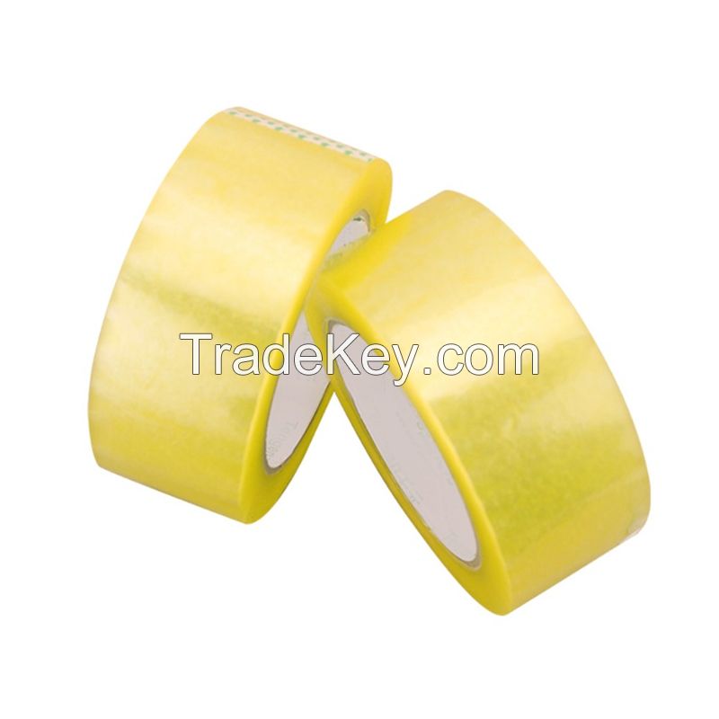 High adhesive Superclear adhesive bopp tape printed custom logo 