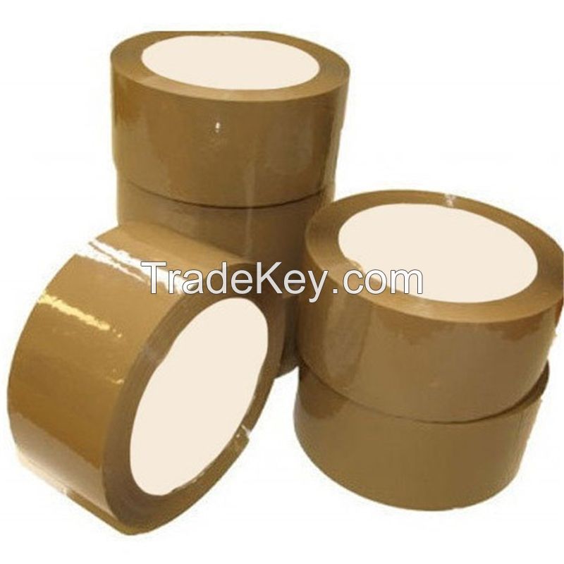 High adhesive Superclear adhesive bopp tape printed custom logo 