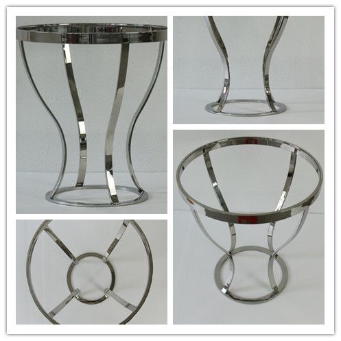 Best living room corner sofa side table round end table with metal frame