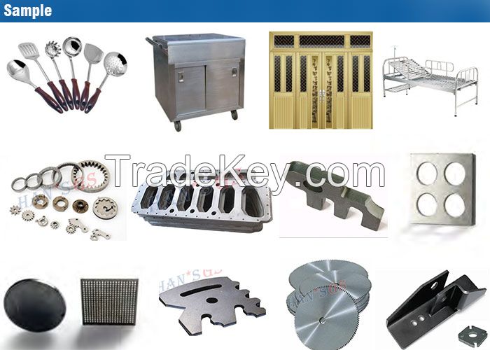 2 Years Warranty metal sheet Fiber laser cutting machine price