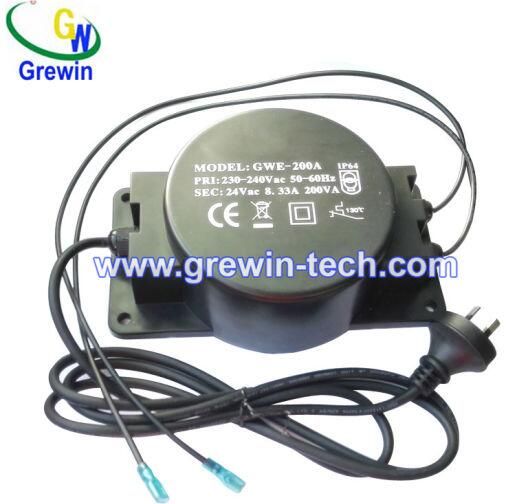 Waterproof Outdoor Toroidal Transformer for Swimming and Lighting