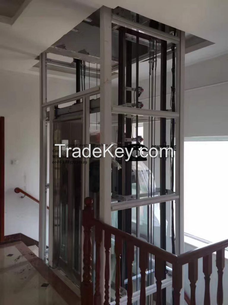 Glass Home Lift For Villa Use