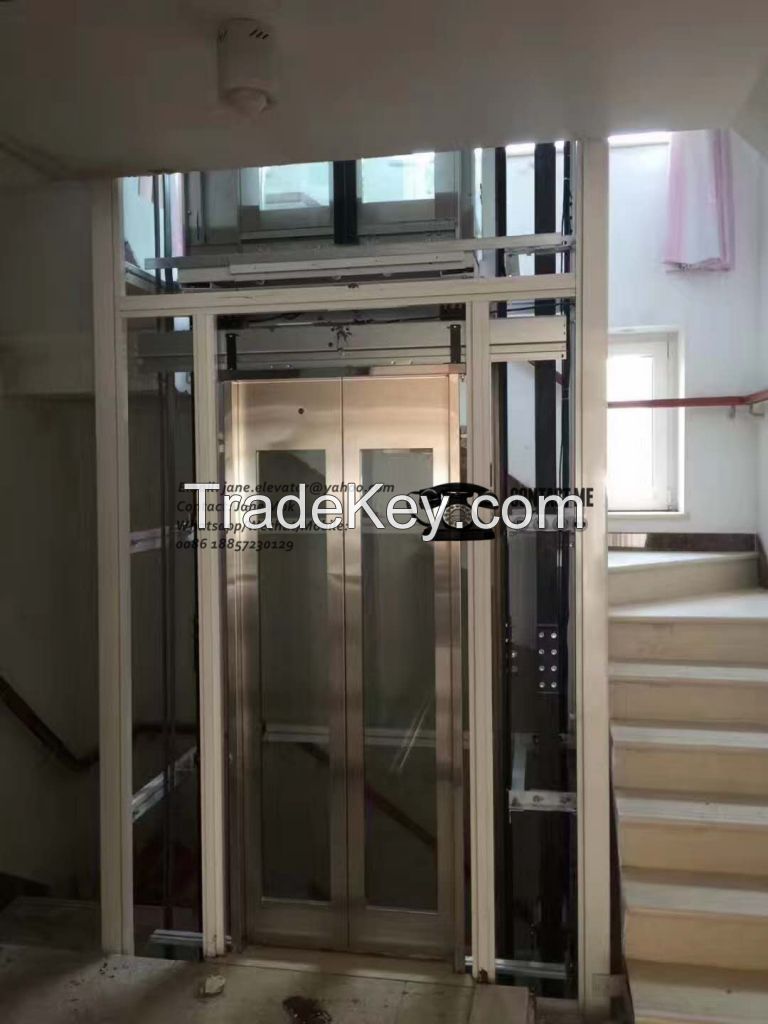 Glass Home Lift For Villa Use