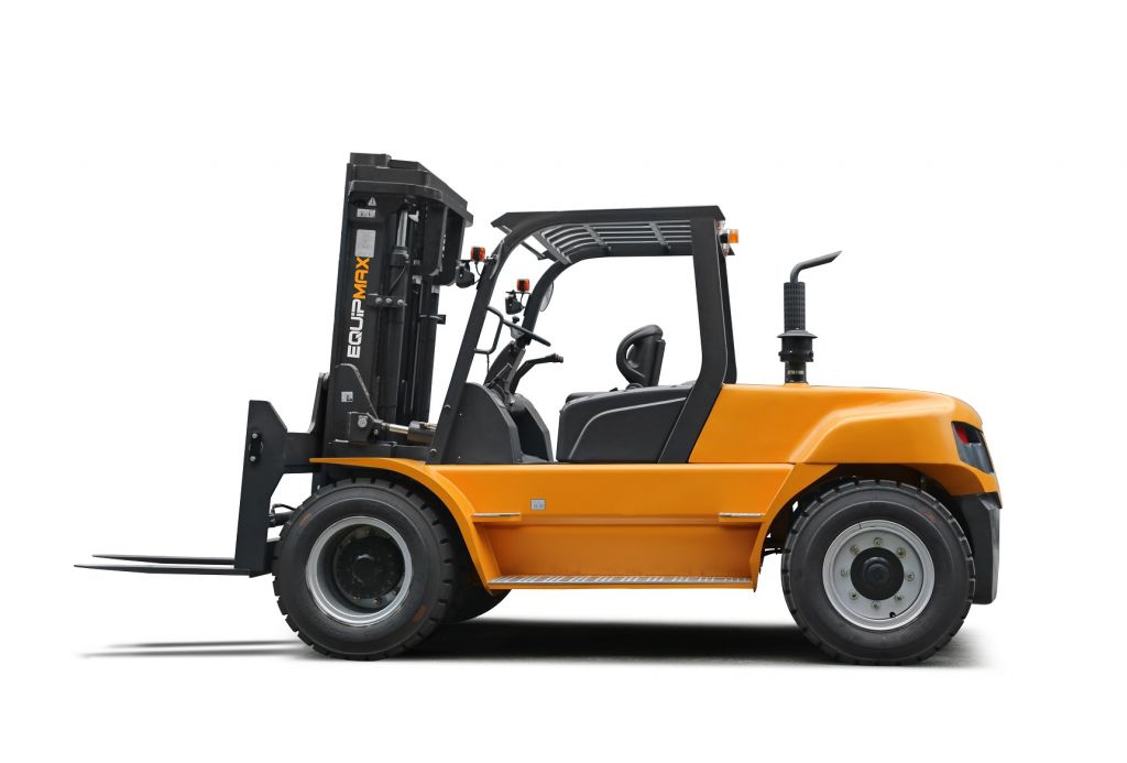 8.0-10.0 ton Diesel Forklift Truck with dual front wheel with Japanese Engine