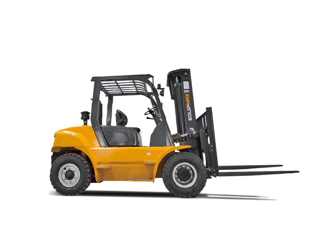 5.0-7.0 ton Diesel Forklift Truck with dual front wheel with Japanese Engine