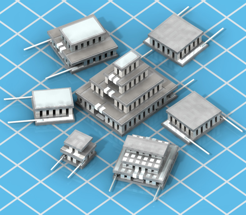 Thermoelectric (Peltier) cooling modules