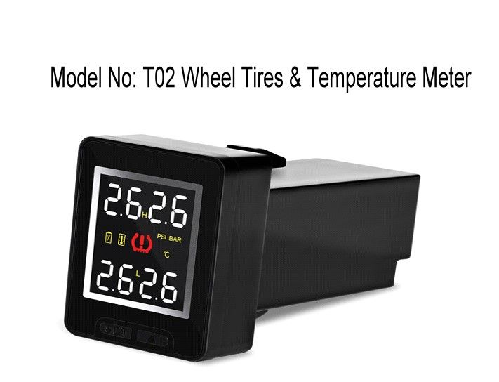 Tires Pressure &amp; temperature real time monitor system