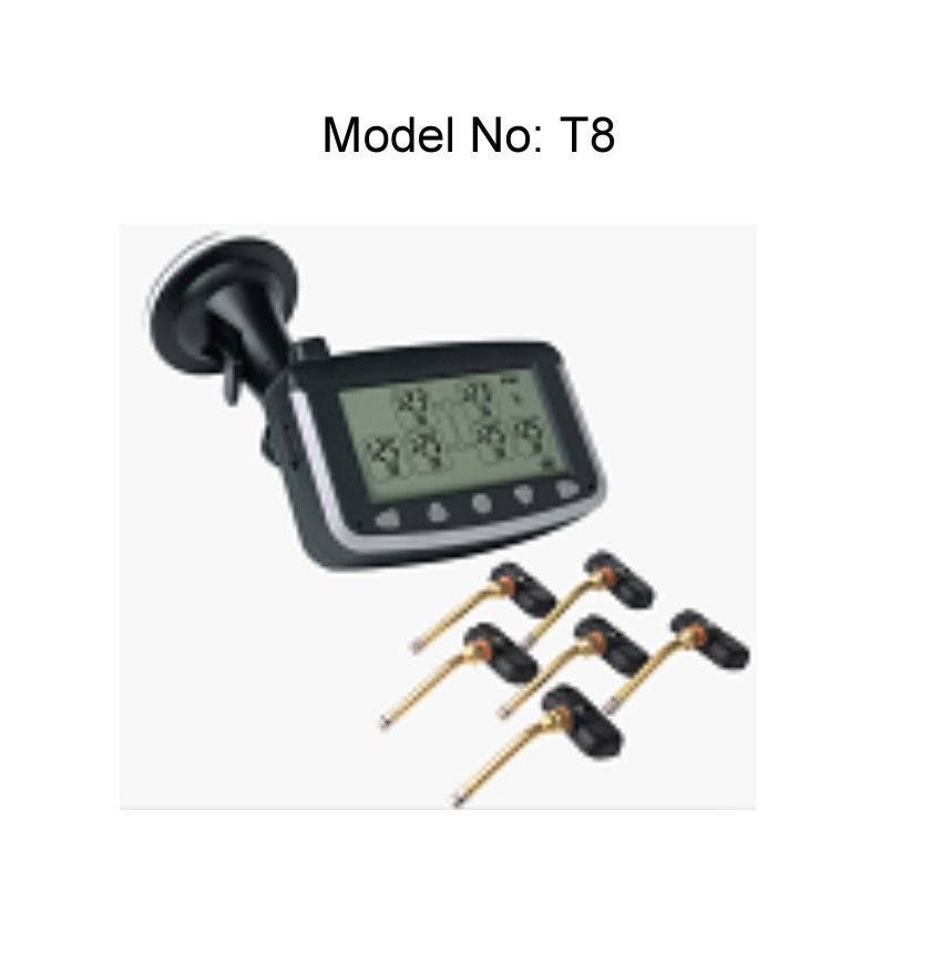 Tires Pressure &amp; temperature real time monitor system