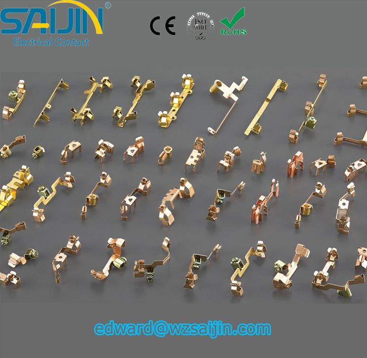 Contact stamping metal parts