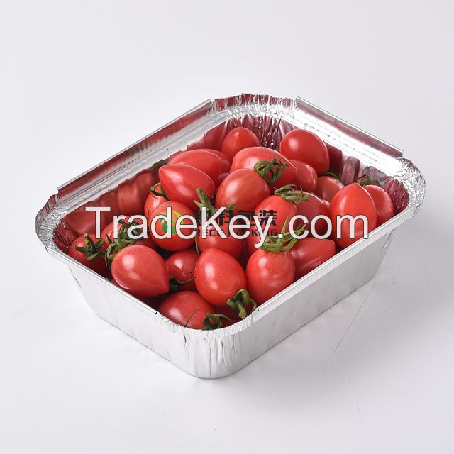 Rectangular Aluminum foil Containers for Takeaway