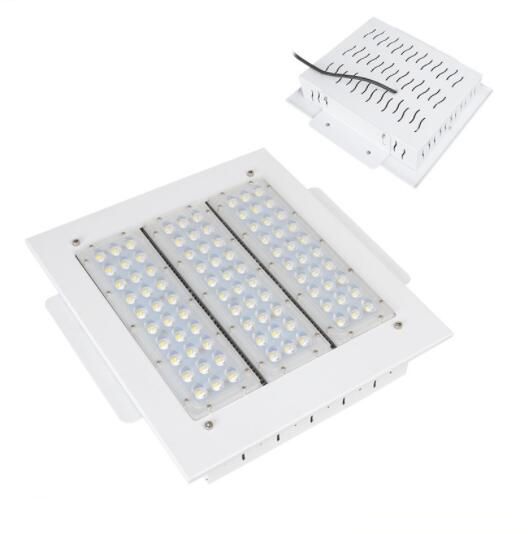 IP65 PF 0.90 Recessed LED Anti Explosion proof canopy light for gas station  