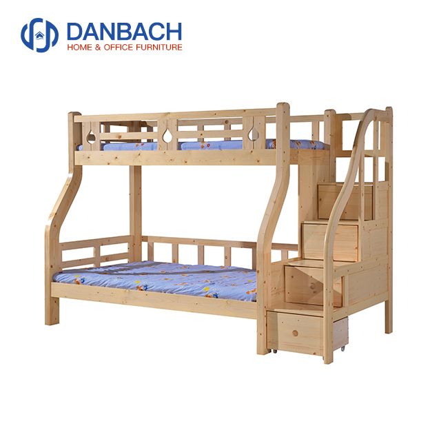 Double decker on sale wooden cot