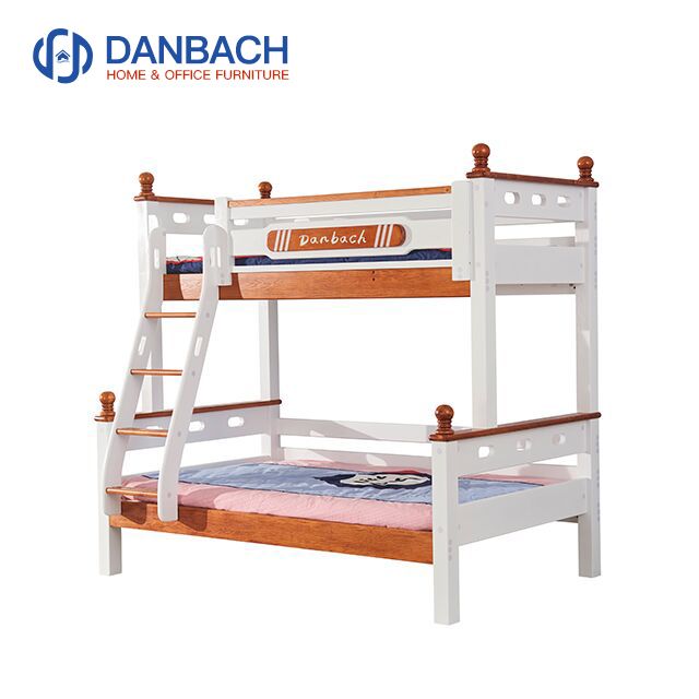 Kids Wooden Bunk Bed Children's Double Decker Bed