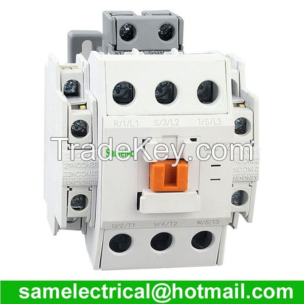 3 Pole Magnetic Power AC Contactor for Motor Circuit Protection