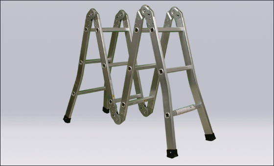 Aluminium Folding Ladder YH-A2-370