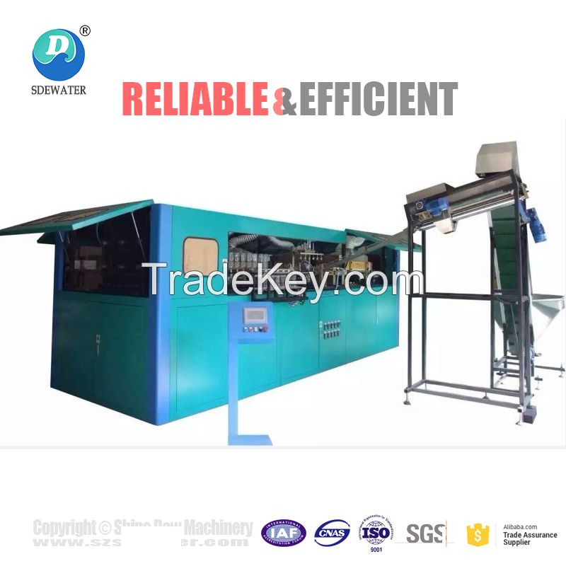 China Mineral water plastic bottle blow molding machine