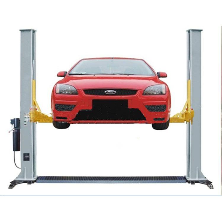 China hot sale 4T hand release hydraulic two post car lift /auto jack lifter with factory price