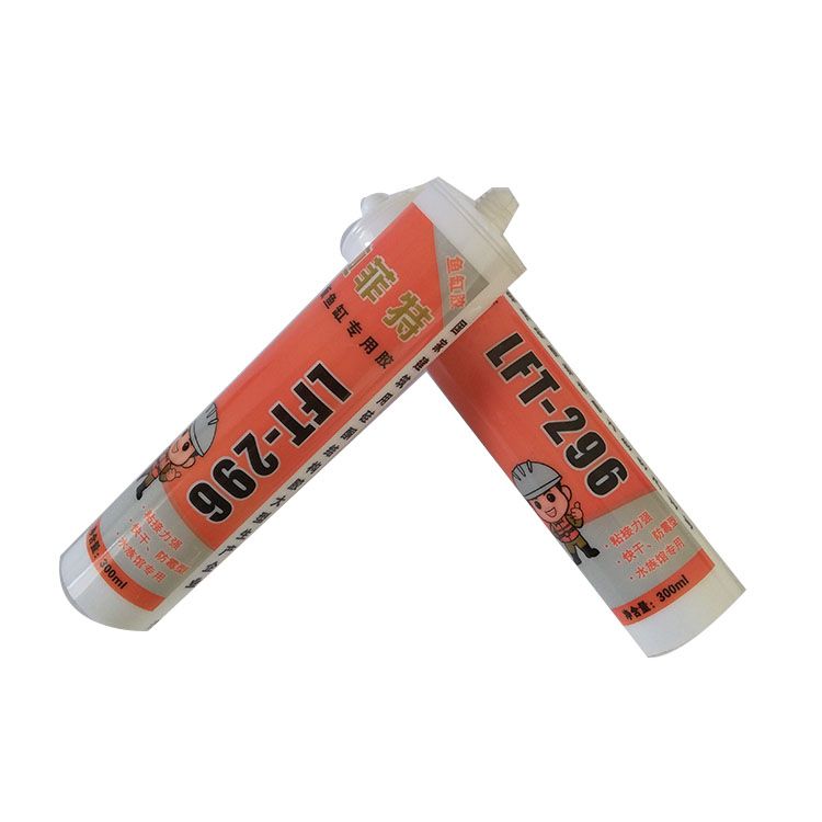 Acetic 300ml silicon sealant for large plate fish tank
