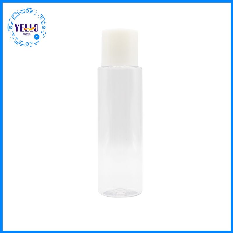 China Supplier Custom Design 100ml 150 Empty Round Decorative Pet Plastic Toner Bottles