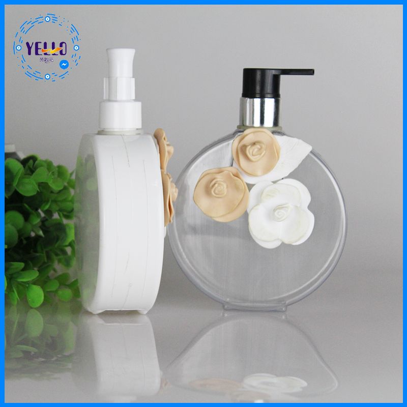 500ml  Pet Plastic Hand Wash Bottle With Lotion Pump