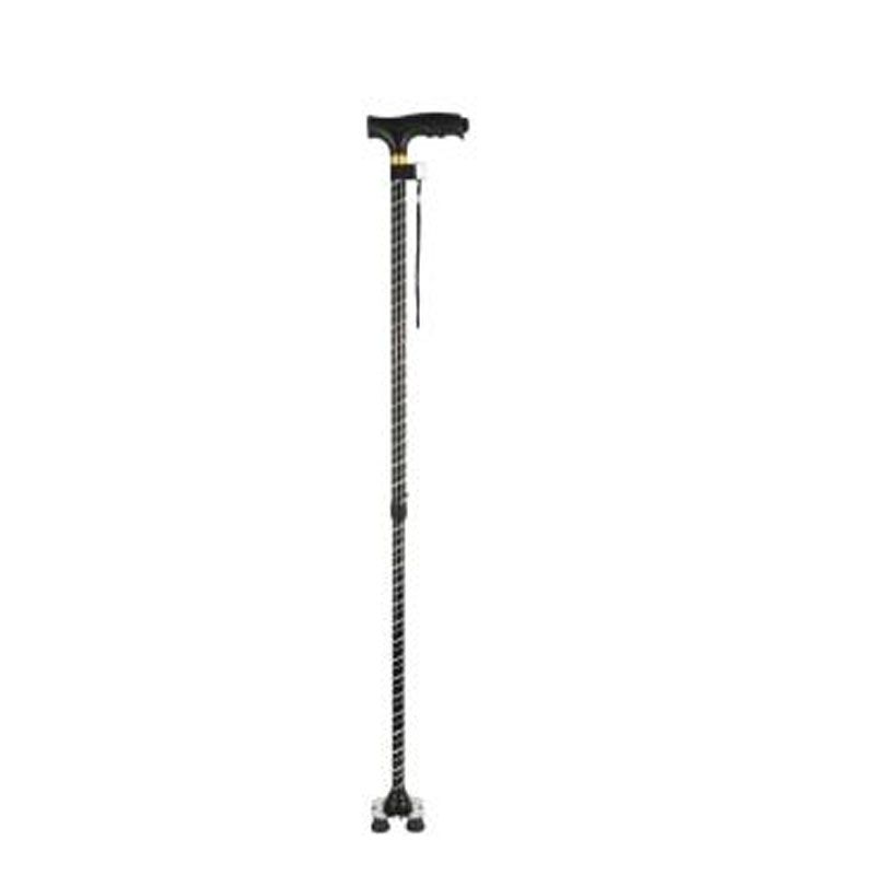 High quality Travel Adjustable Folding Single Foldable medical walking stick for old people