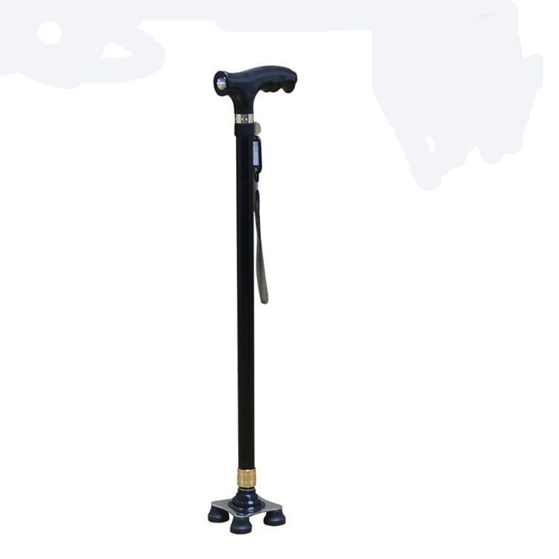 High quality Travel Adjustable Folding Single Foldable medical walking stick for old people