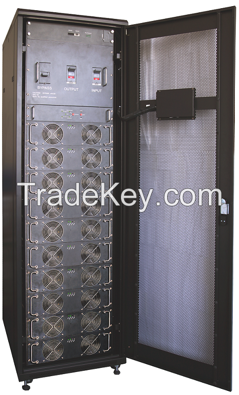 MT Series 19 Inches Online Hot-Swappable Modular UPS ï¼ˆEach Module 20KVA,30kvaï¼‰