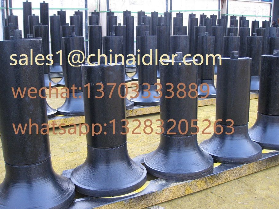 conveyor roller,roller set ,roller bearing housing,roller seal,impact rubber ring