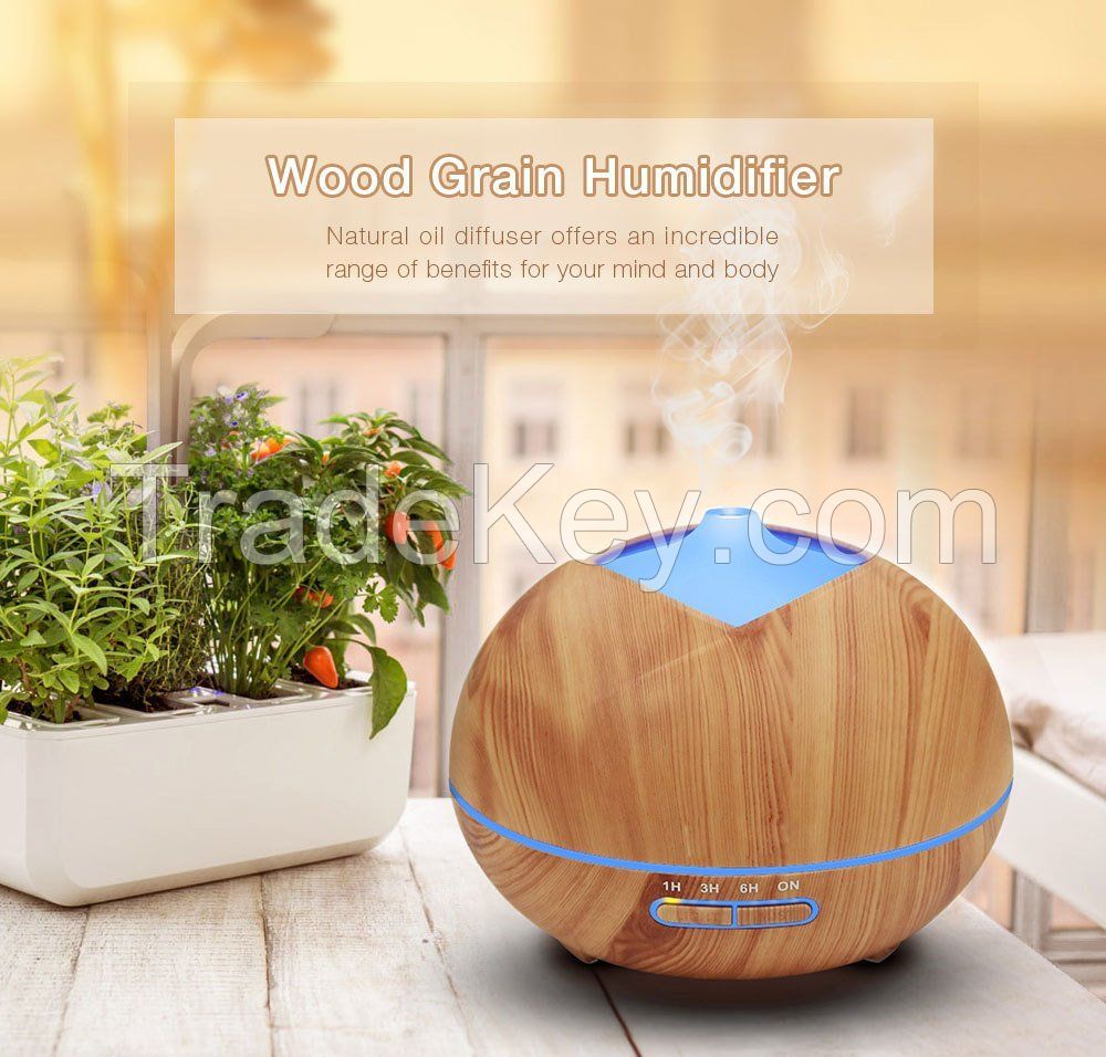 Home Application 400ml Nebulizing Essential Oil Diffuser Humidifier