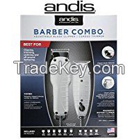 ANDIS Professional Barber Combo Adjustable Clipper with Trimmer CL-66325