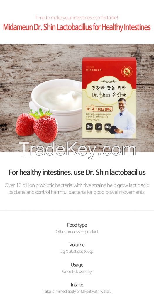 Midameun Dr. Shin  Lactobacillus for Healthy Intestines