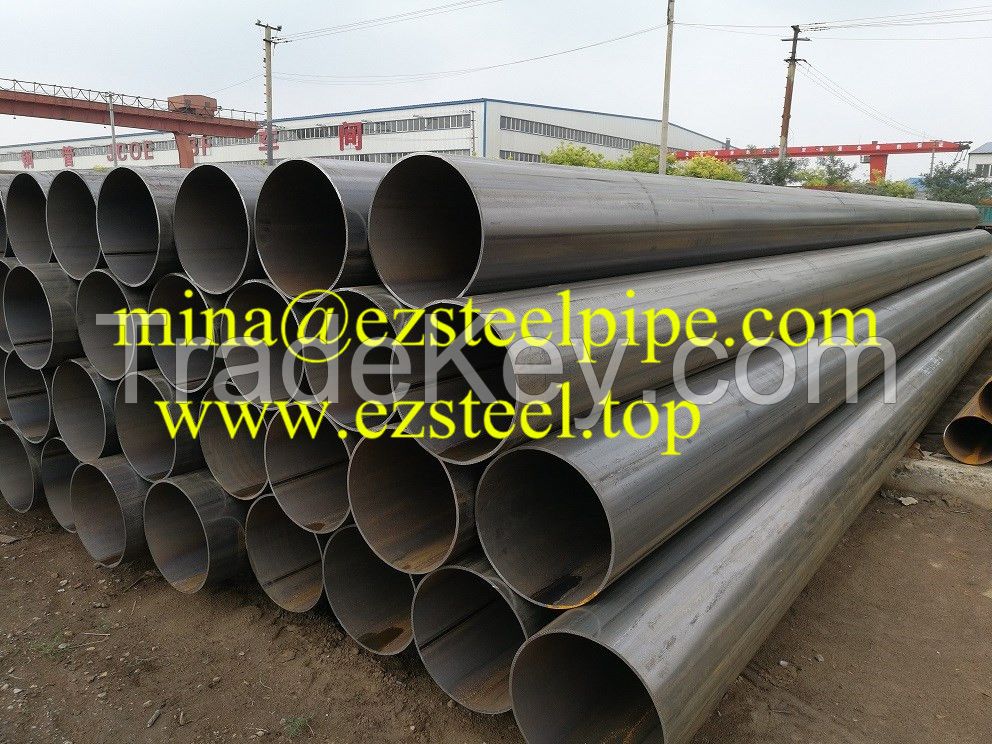 ERW Welded Low Carbon Steel Round Pipe & Tube for construction