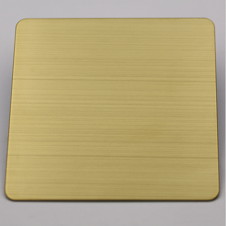 304 hairline rose gold stainless steel sheets