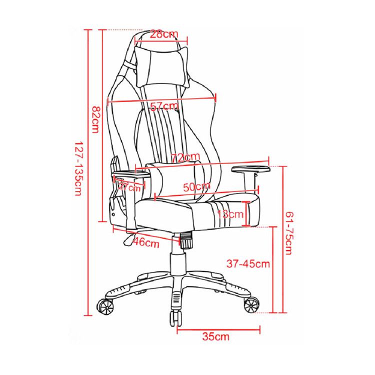 PC Office Cheap Oem Best Racing Gaming Chair With High Standard