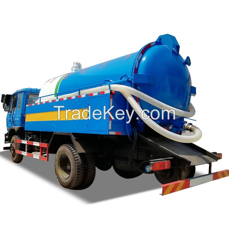 High Pressure Water Jet Cleaner Sewage Suction Truck