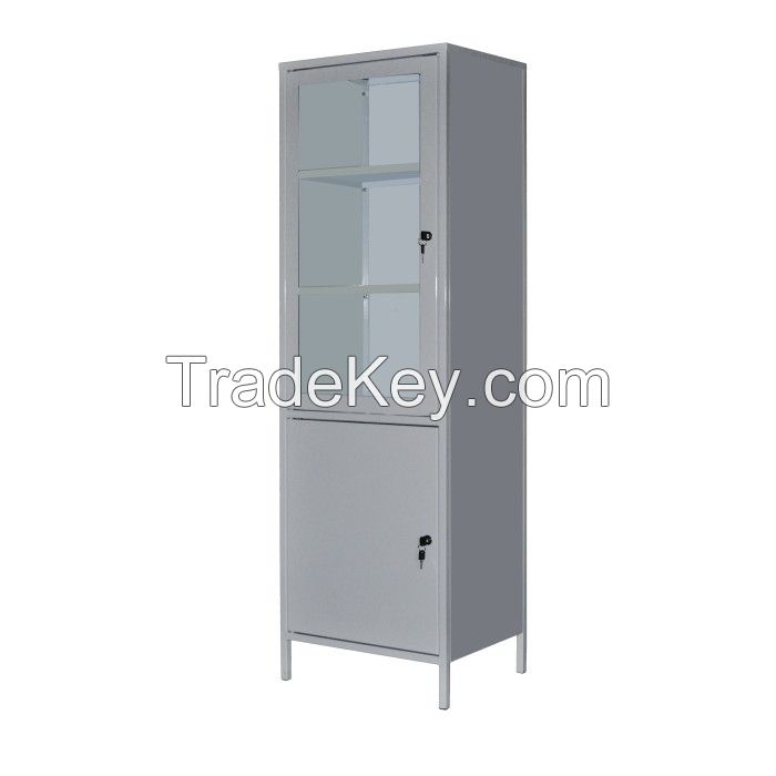 UNIVALVE MEDICAL CABINET WITH SAFE 