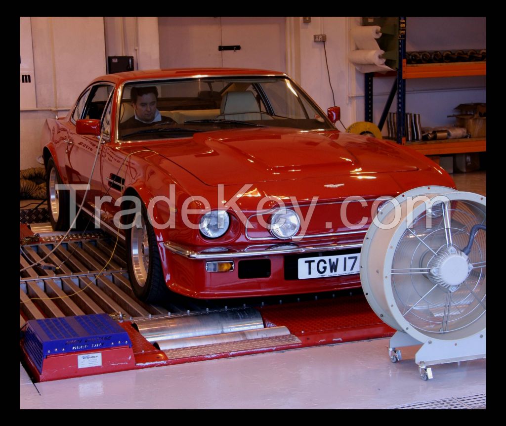 Aston Martin V8 Vantage Volante Exhaust System and mufflers.