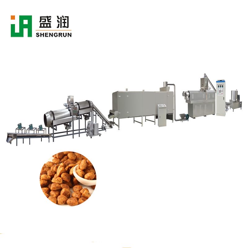 Automatic Pet Animal Cat Dog Food Processing Extruder 