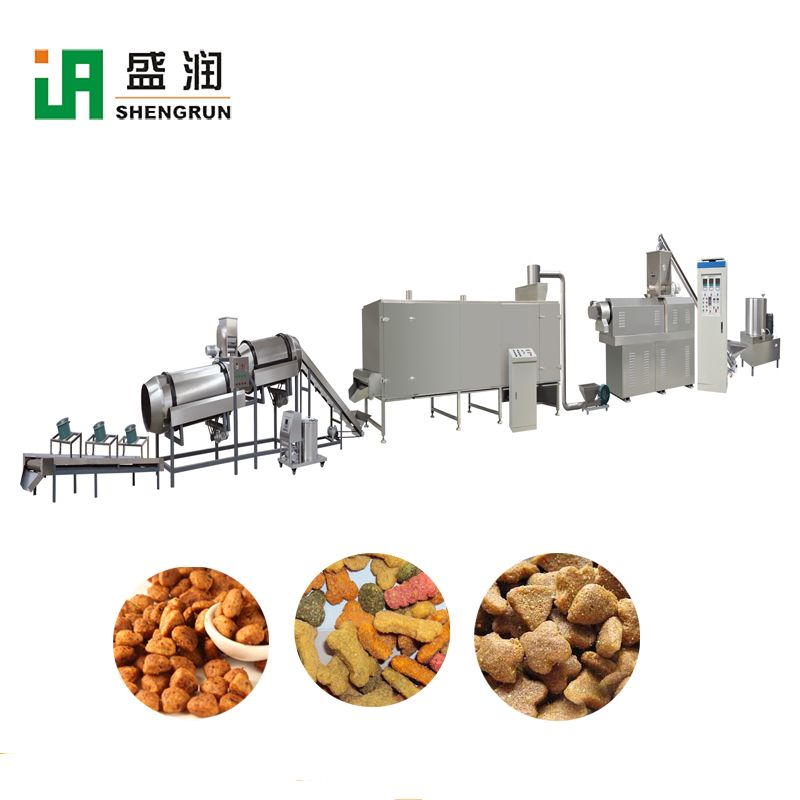 Automatic Pet Animal Cat Dog Food Processing Extruder