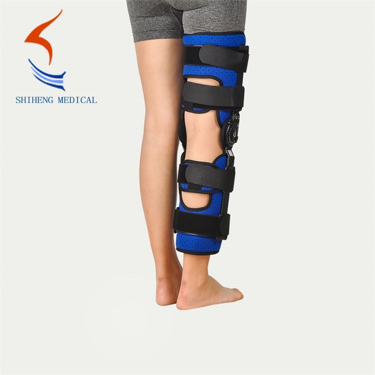 Adjustable knee orthopedic brace