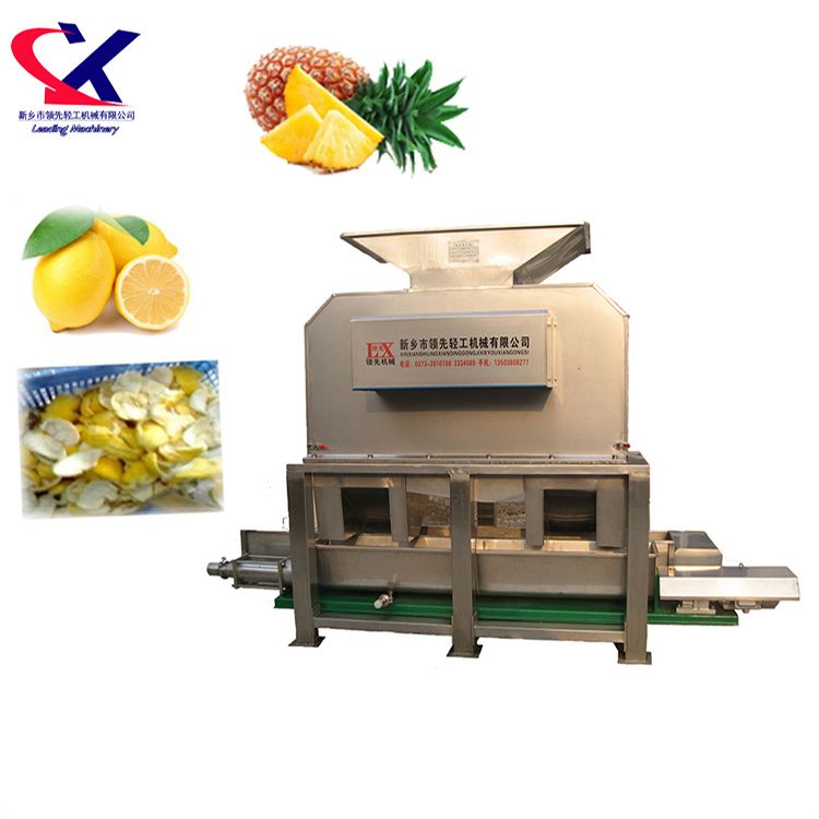 High Quality Automatic Fresh Pineapple Lemon Peeler and Juicer Machine