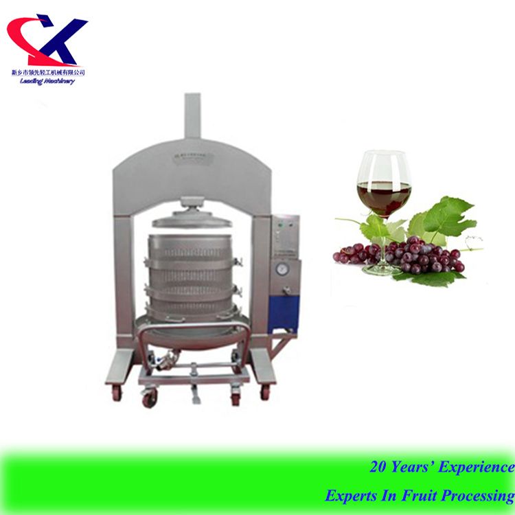 Advanced Vertical Hydraulic Grape Press Machine to Make Grape Wine