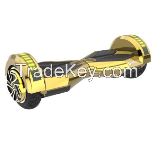 Lambo 8 Wheel Electric Motorized Scooter GOLD