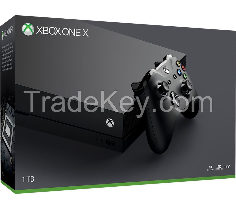 Microsoft Xbox One X 1TB Black Console