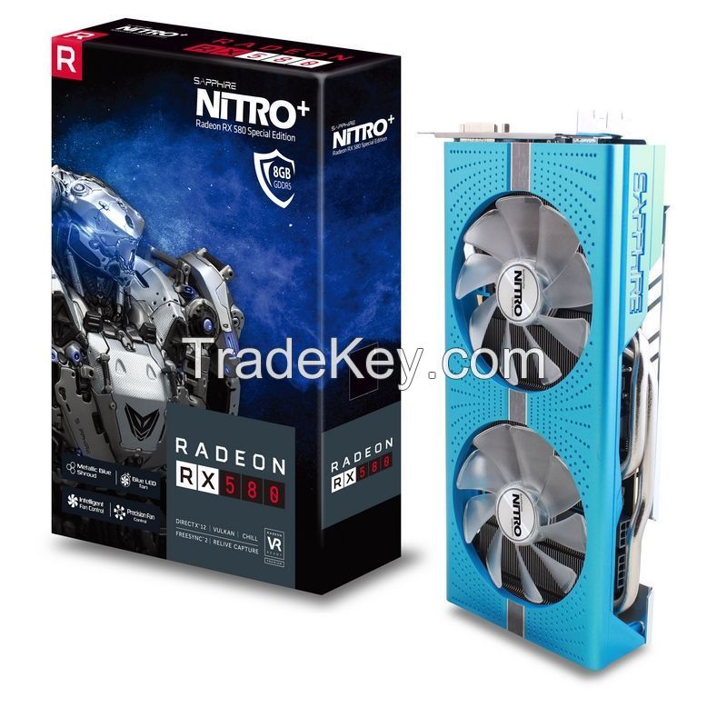 Sapphire NITRO Radeon RX580 8GB GDDR5 Gaming Graphics Card