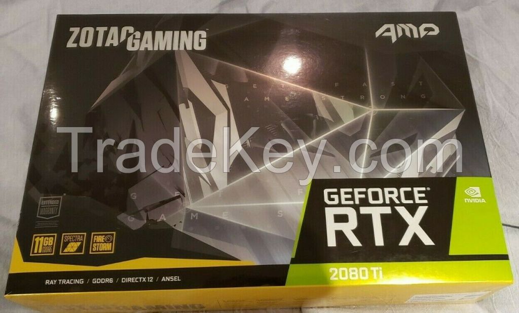  NEW ZOTAC GAMING GeForce RTX 2080 Ti AMP Extreme Graphic Card 11GB 