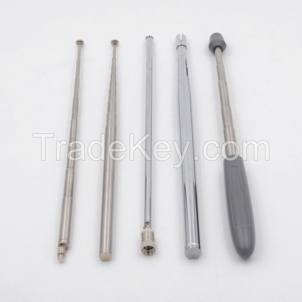 China Custom Stainless Steel Telescopic Antenna Pole For Communication