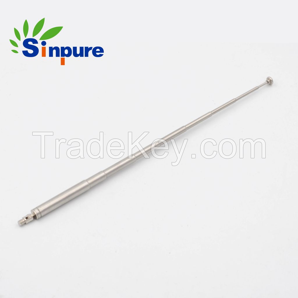 Custom Precision Stainless Steel Magnetic Pick Up Tubes Telescopic Antenna Pole